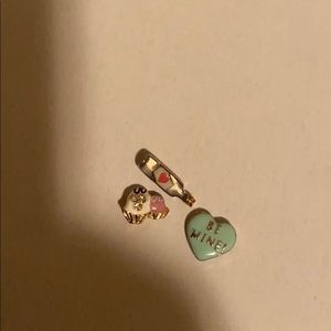 Origami Owl valentine charms (3)